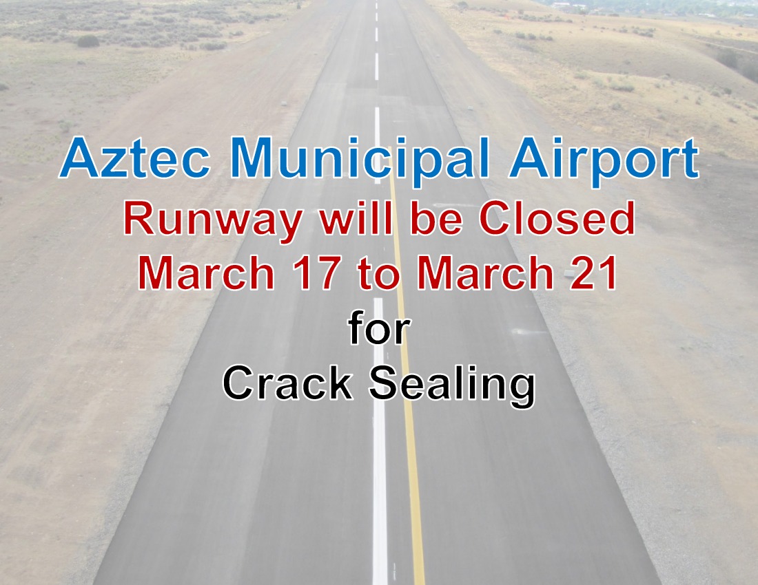 Runway Closure March 17-21