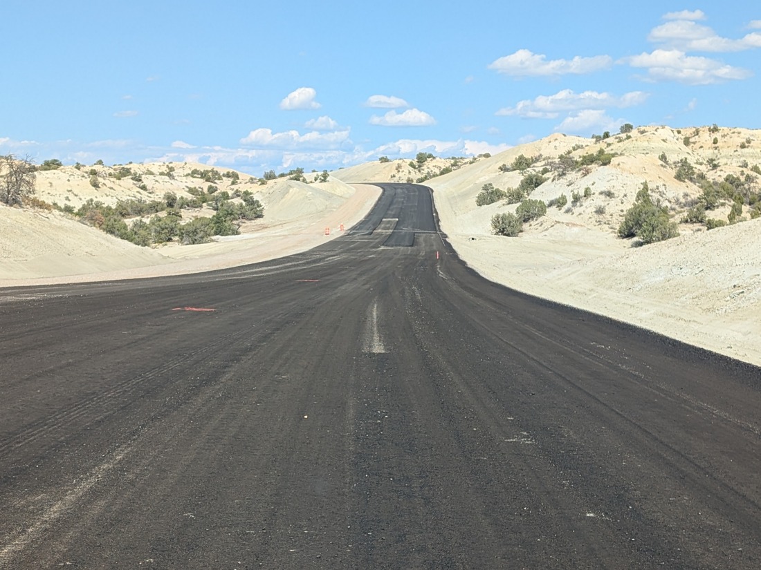 Paving underway