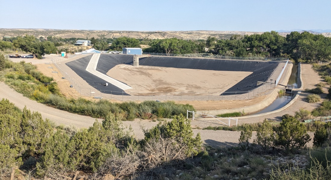 Reservoir construction completed