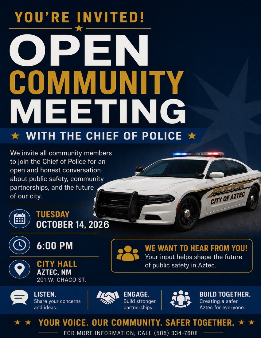 2026-10-14 Police Chief Community Meeting